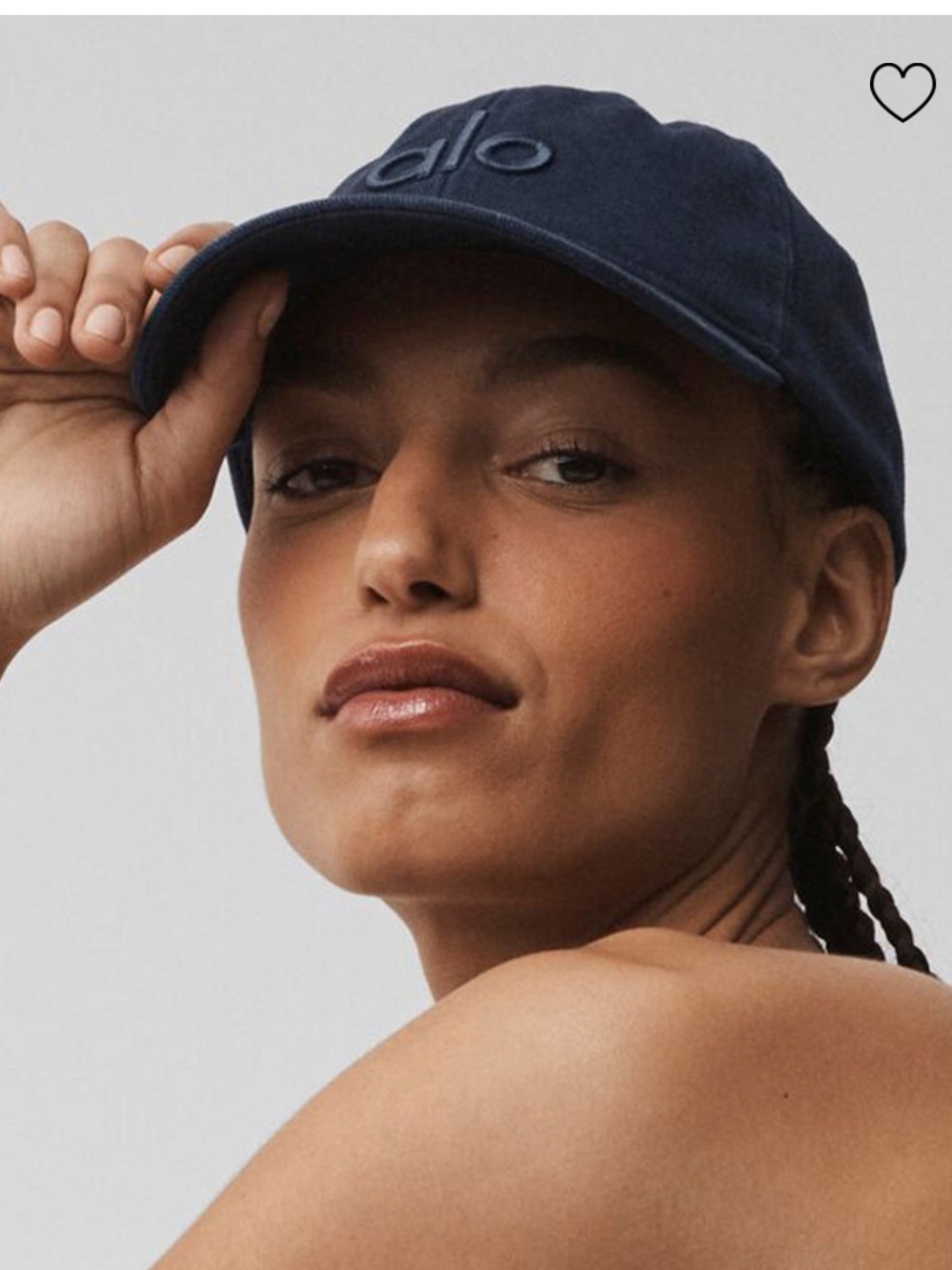 ALO Yoga Washed Off-Duty Cap Vintage Navy NWOT